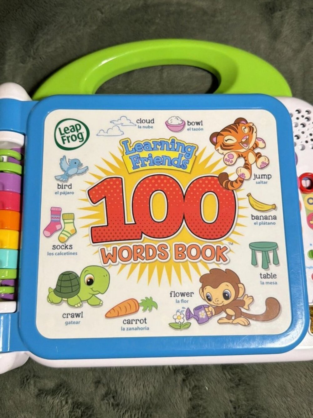 LeapFrog Learning Friends 100 Words Book Electronic Talking Toy